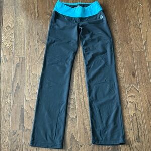 Kids Black and Blue Athletic Pants